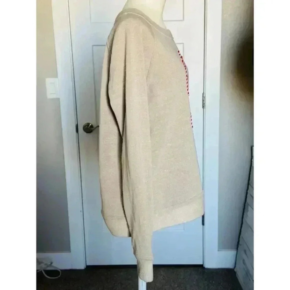 NWT C&C California Let it Snow Cozy Pullover Soft Fleece Embroidered S - Picture 4 of 9